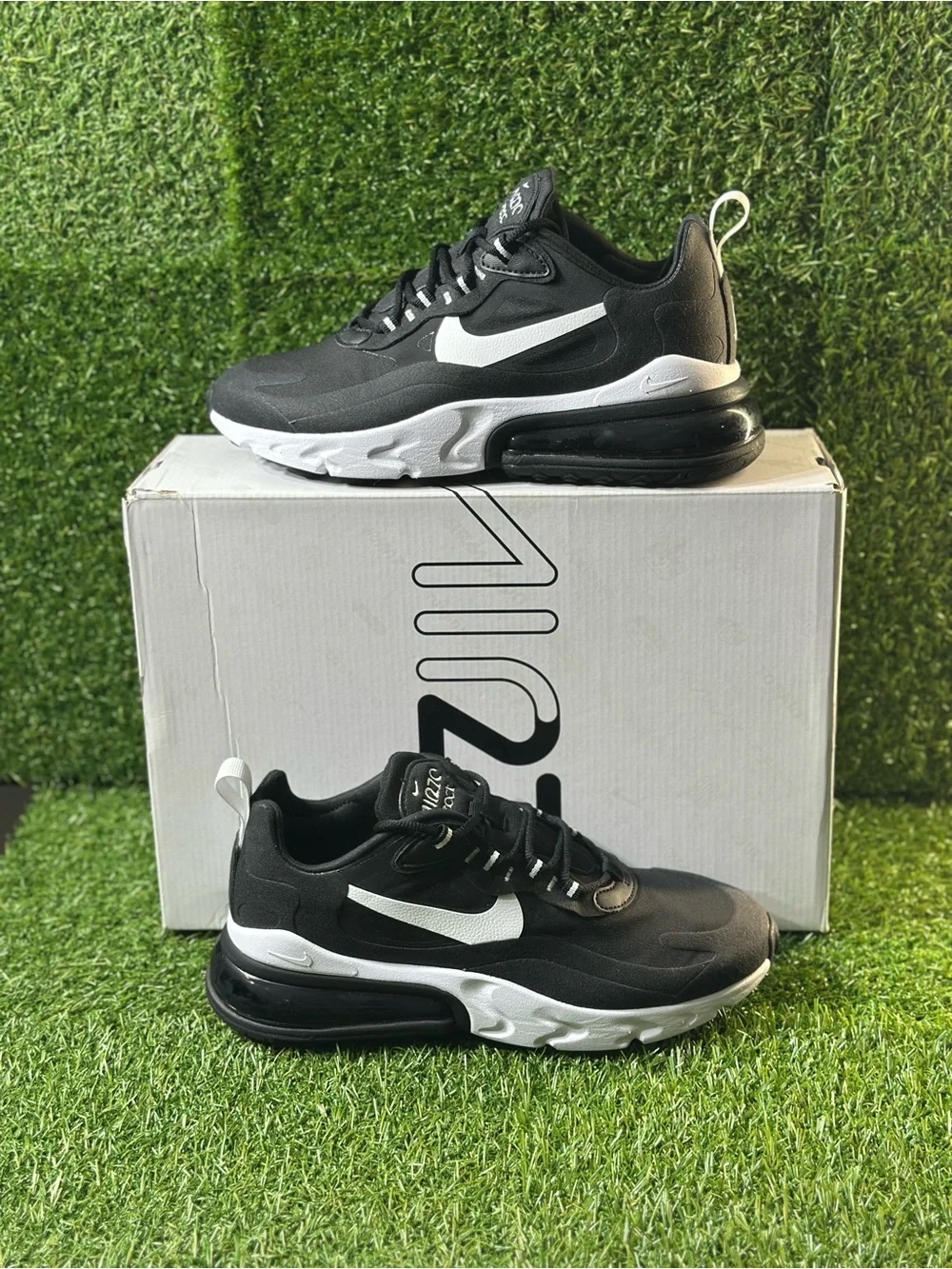 NIKE WOMENS AIR MAX 270 REACT , SIZE 7.5 WOMENS, BRAND NEW
